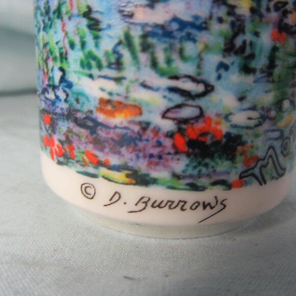 chaleur votive candle holder monet D. Burrows vintage (w2505) - Picture 3 of 6